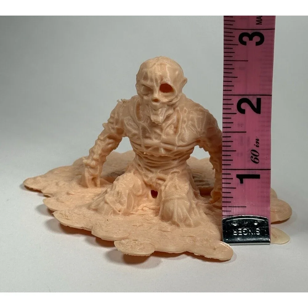 Retching Jackal Productions measures inches
